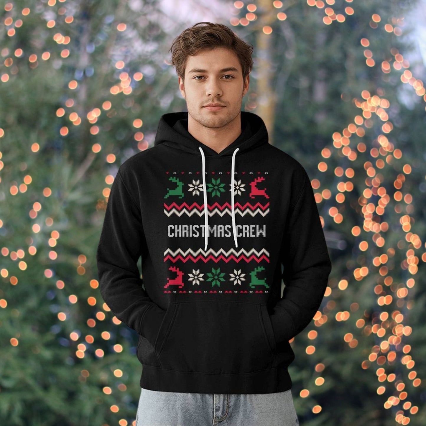 'Christmas Crew' Matching Family Tees, Hoodies & Sweaters