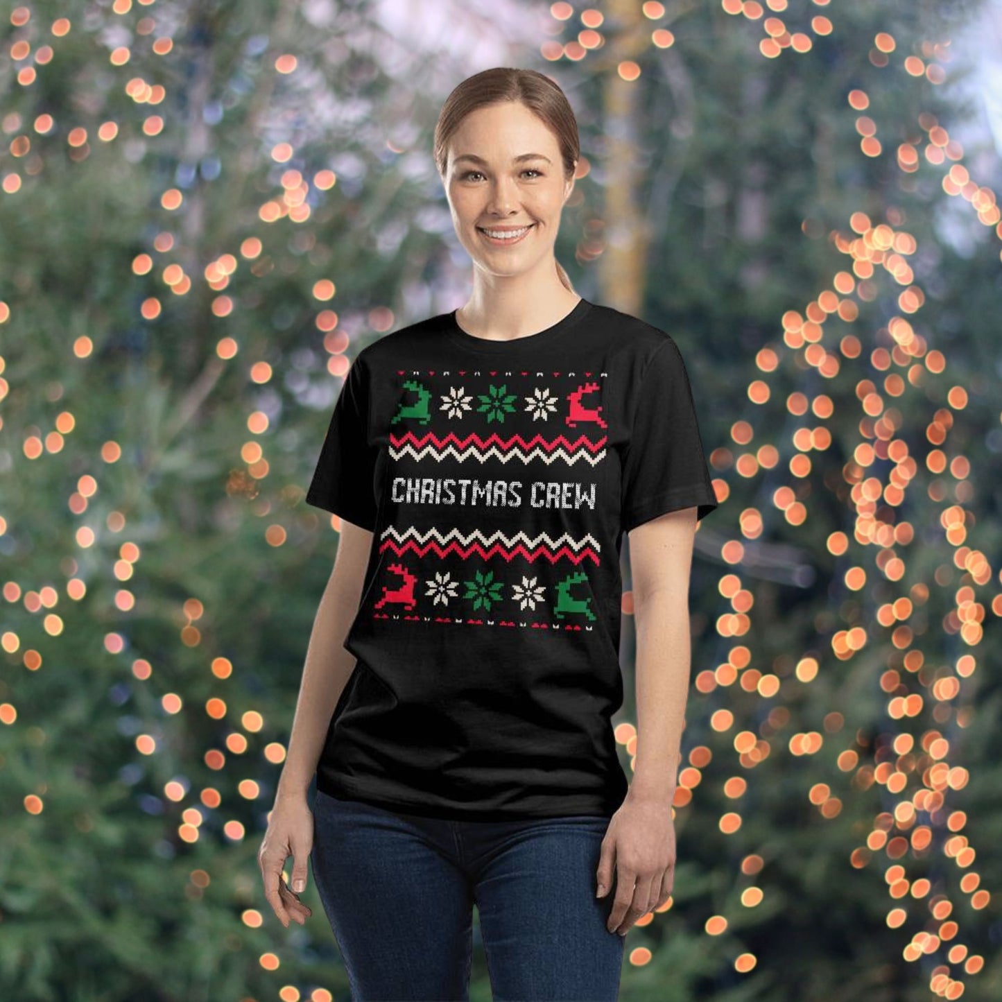 'Christmas Crew' Matching Family Tees, Hoodies & Sweaters