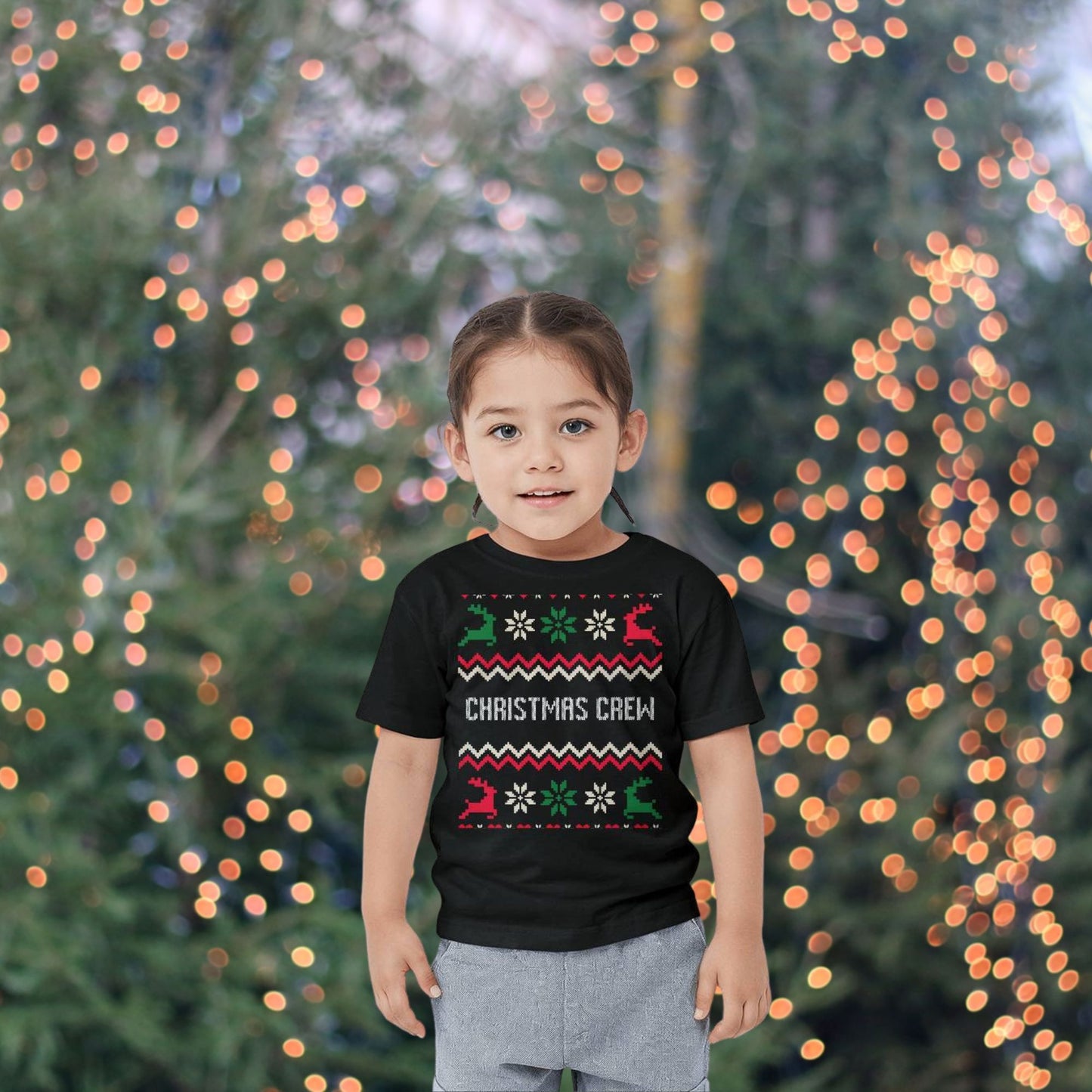 'Christmas Crew' Matching Family Tees, Hoodies & Sweaters