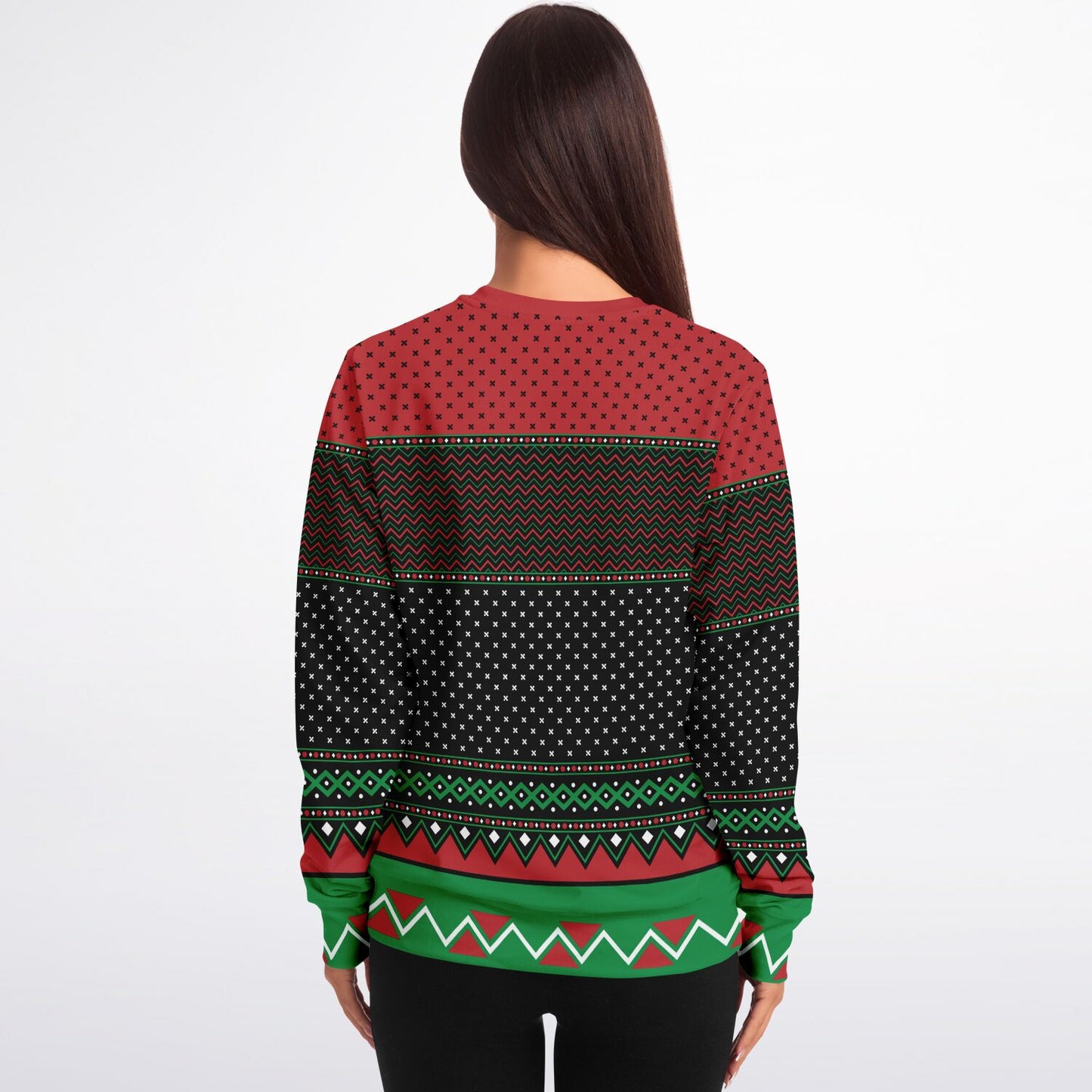 "Ask your Mom if I'm Real" Ugly Christmas Sweater