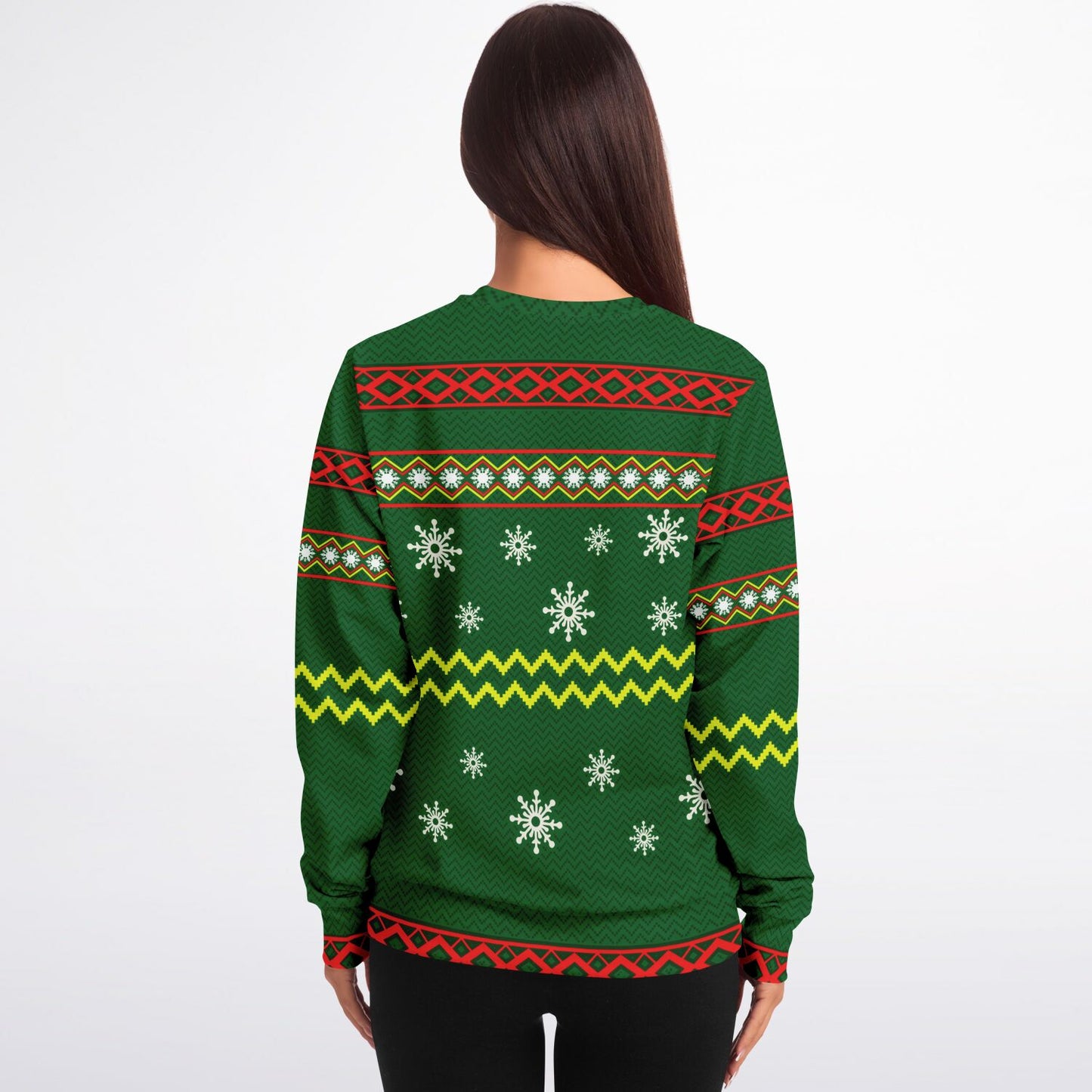 “Nice Until Proven Naughty” Ugly Christmas Sweater