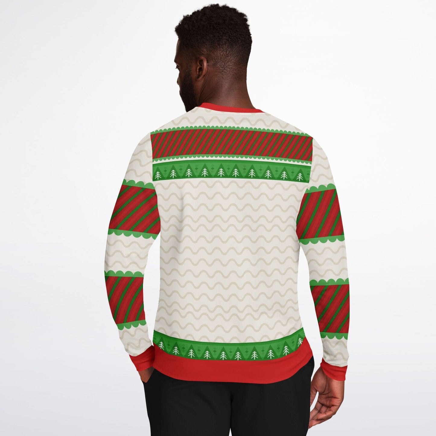 "Santa’s List Says You’re Screwed" Ugly Christmas Sweater