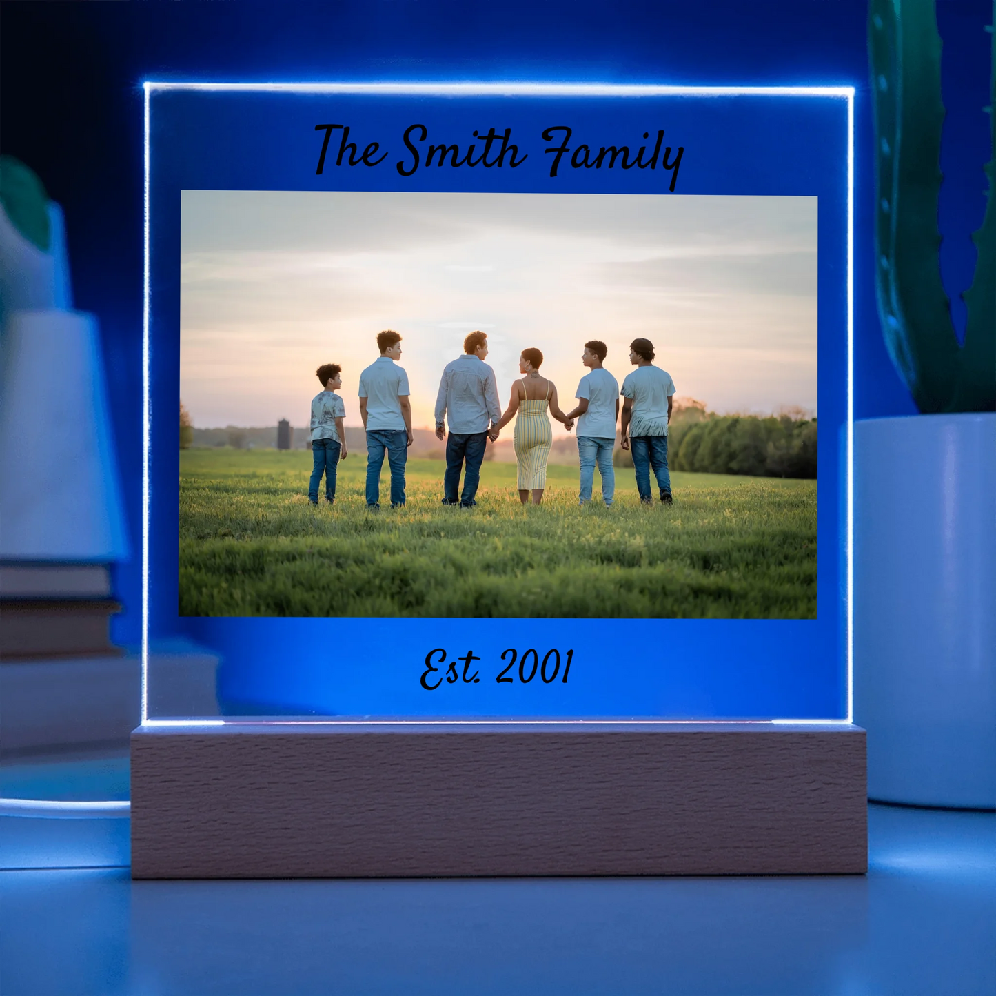 Acrylic Square LED 6