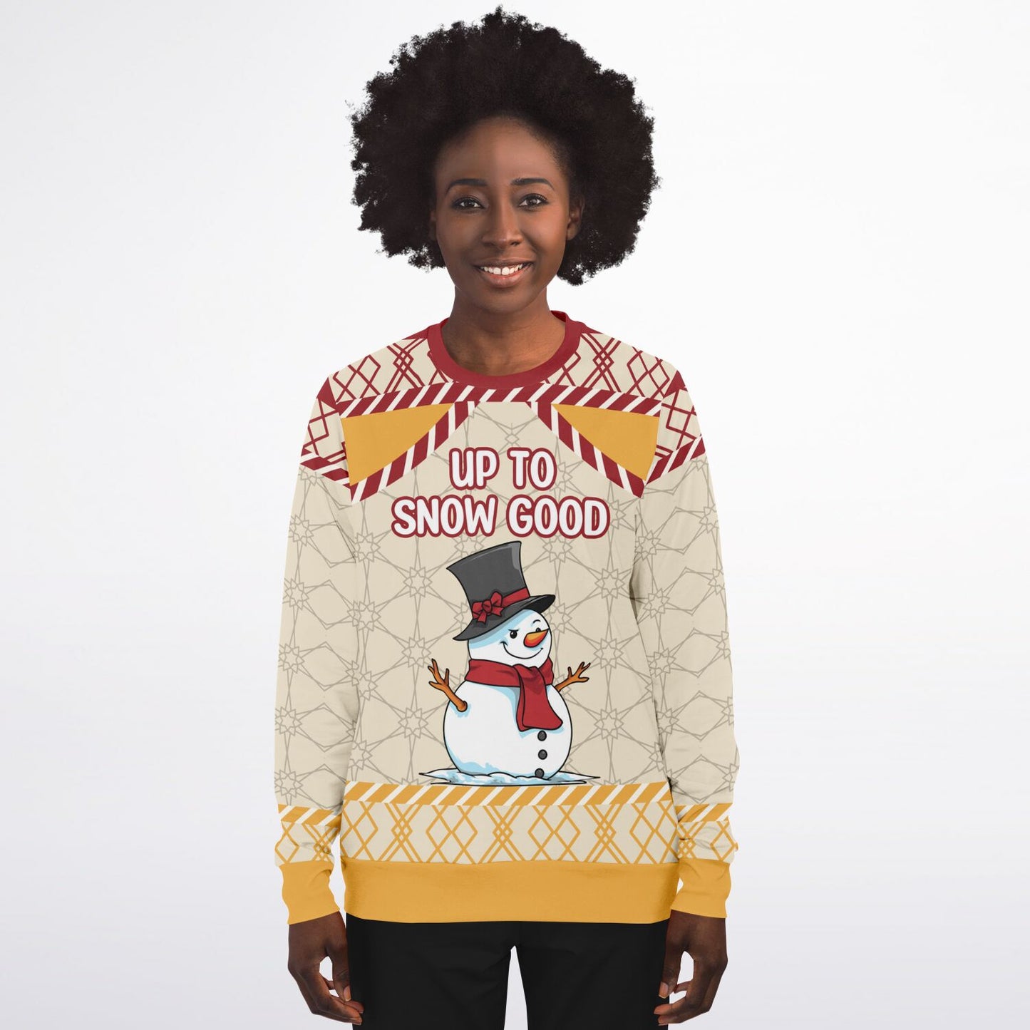 Up to Snow Good Ugly Christmas Sweater