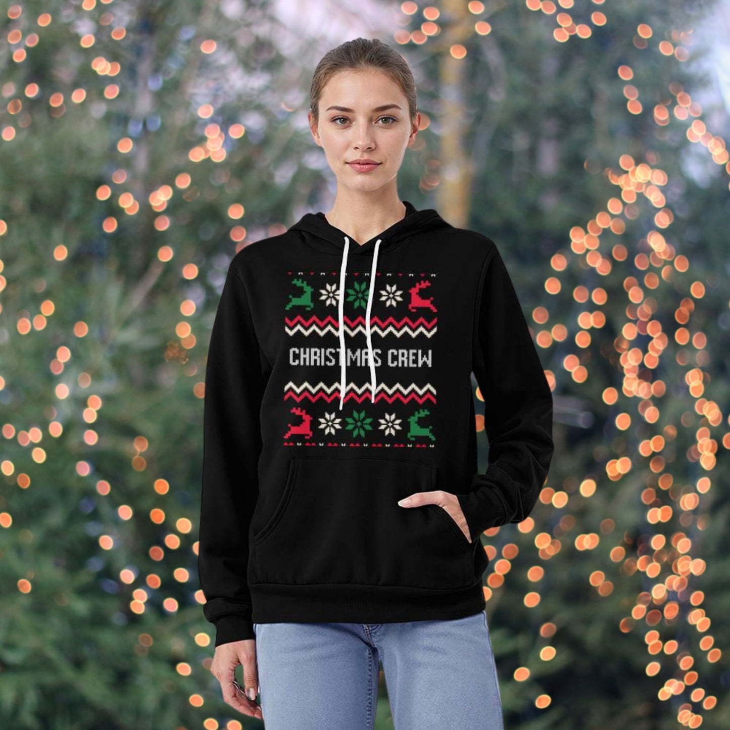 'Christmas Crew' Matching Family Tees, Hoodies & Sweaters