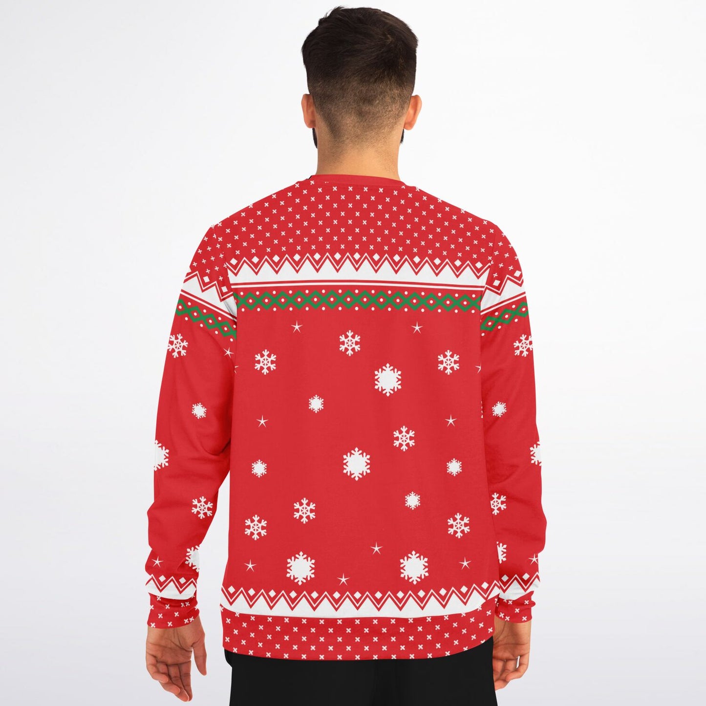 Santa Leave Your Credit Card Ugly Christmas Sweater
