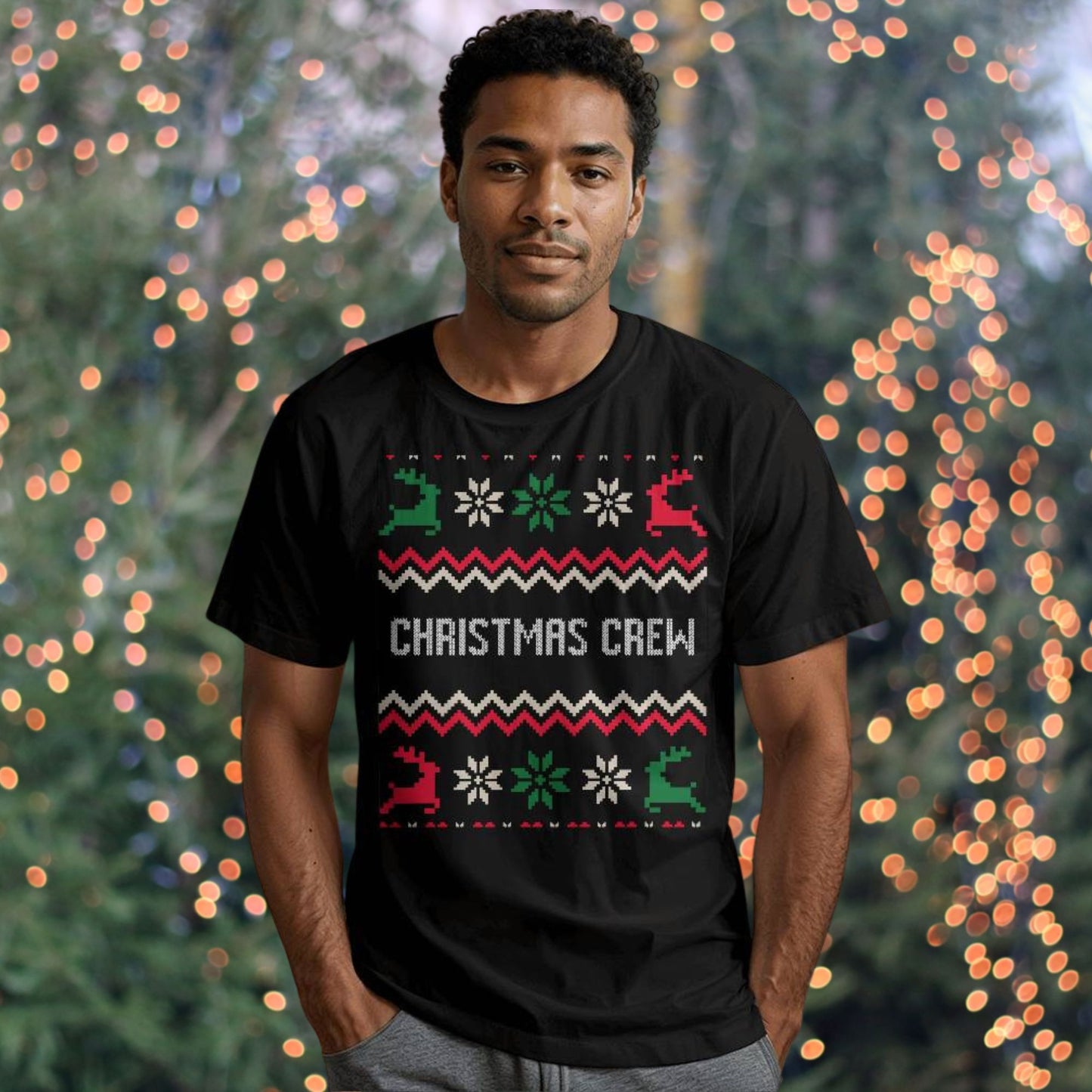 'Christmas Crew' Matching Family Tees, Hoodies & Sweaters