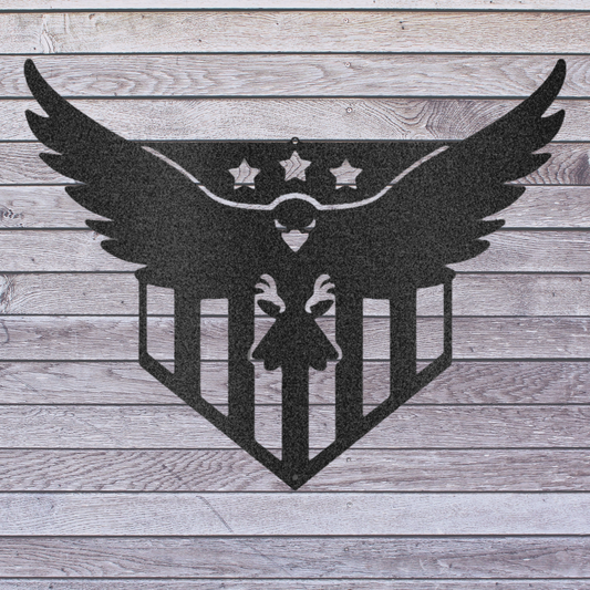 Swooping Eagle - Metal Wall Art