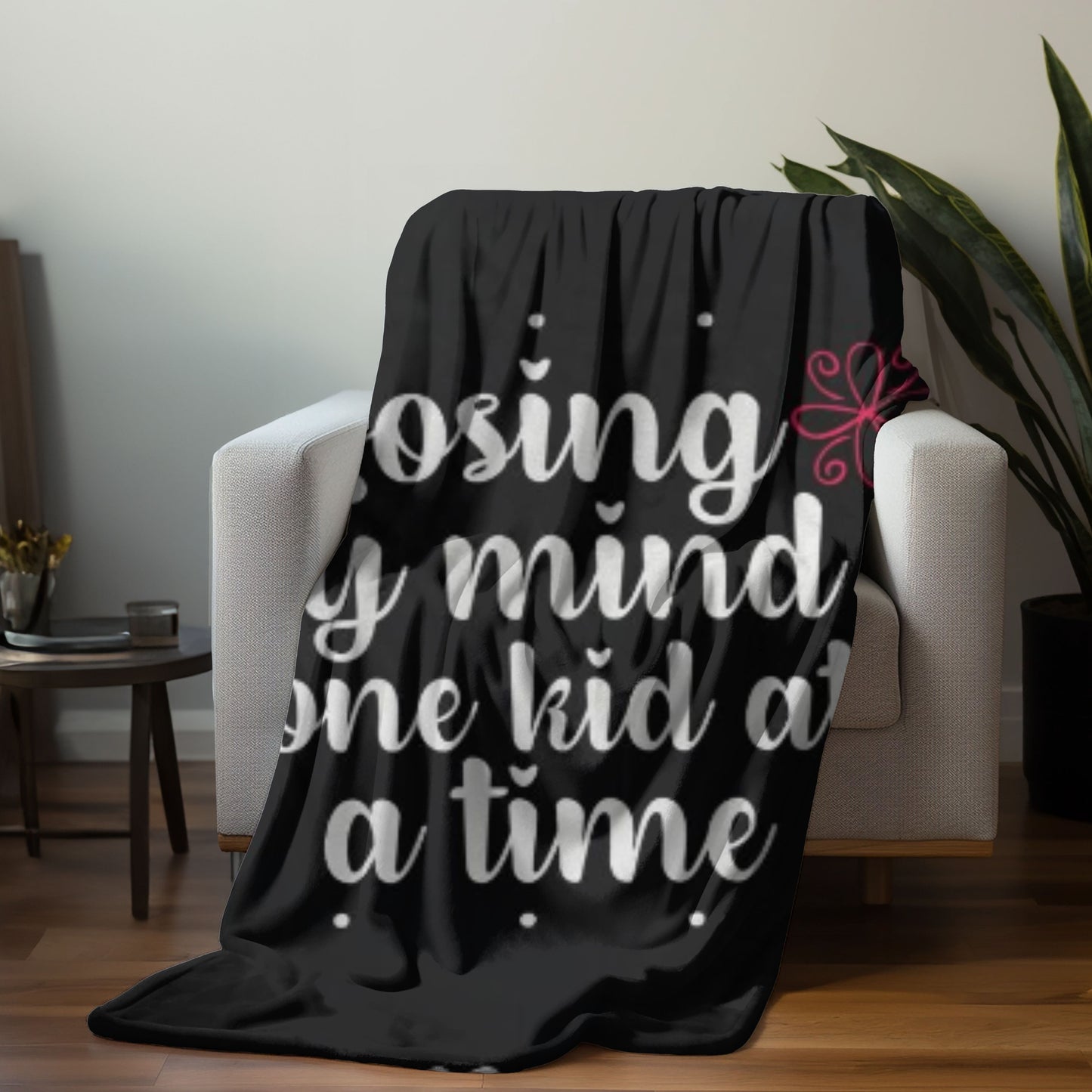 Gift for Mom Funny Sherpa Fleece Blanket