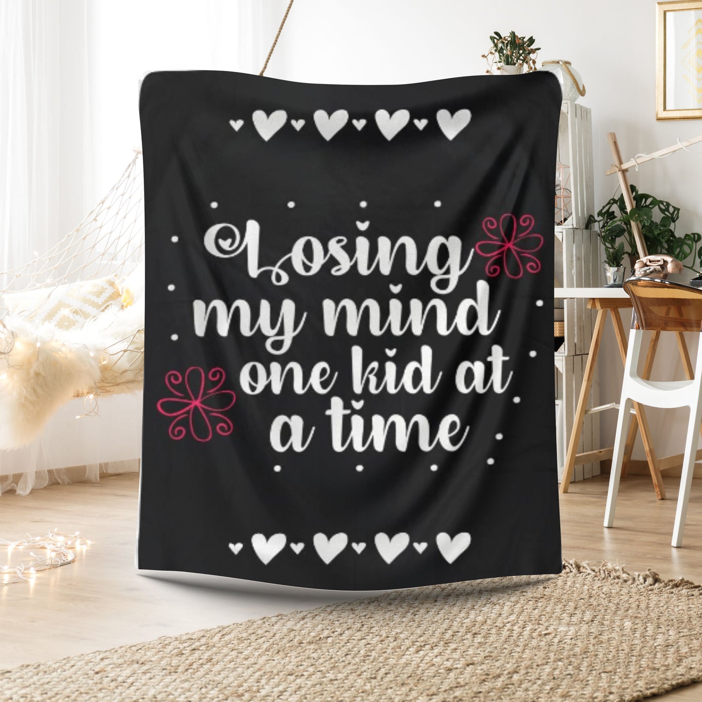 Gift for Mom Funny Sherpa Fleece Blanket