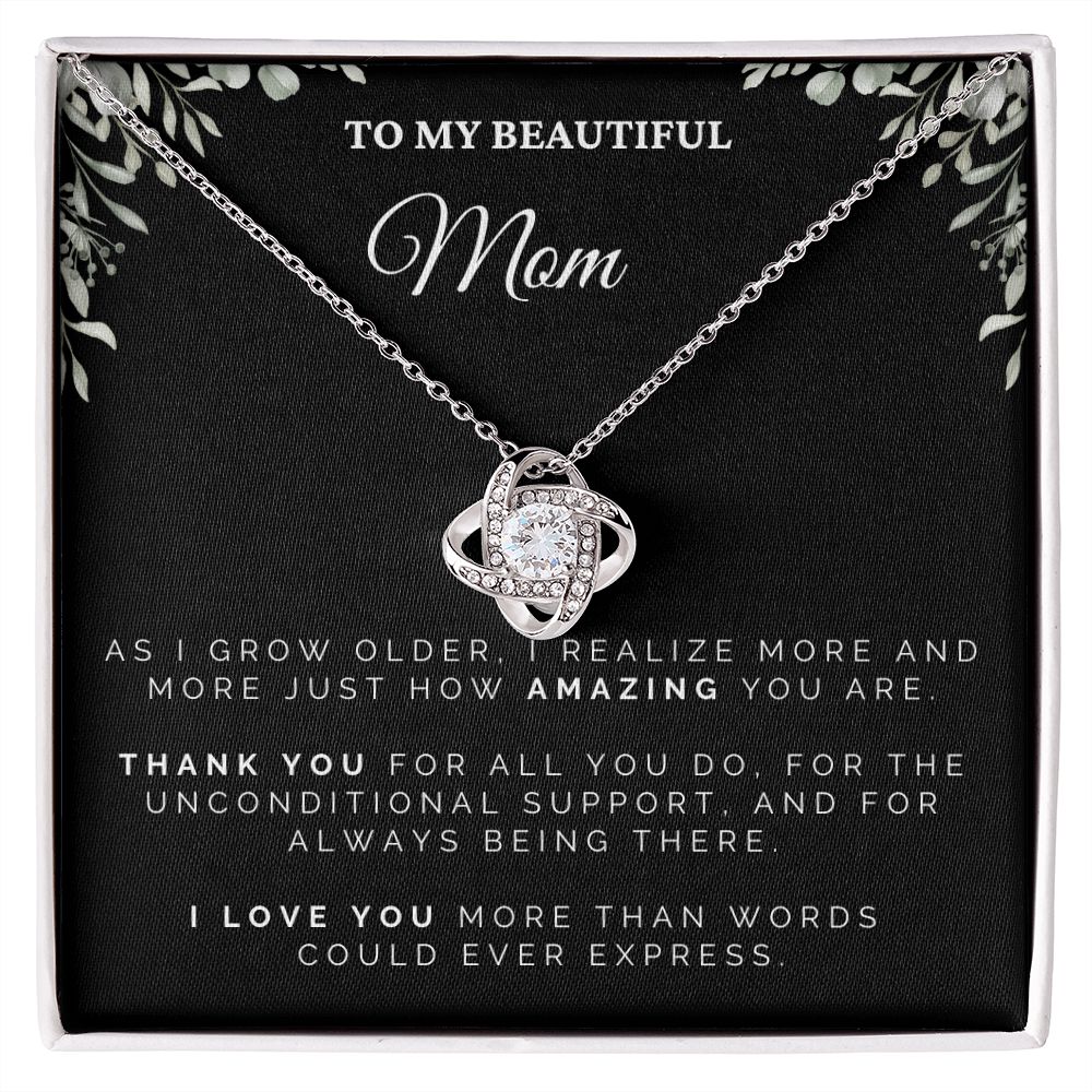 Love Knot Necklace for Mom