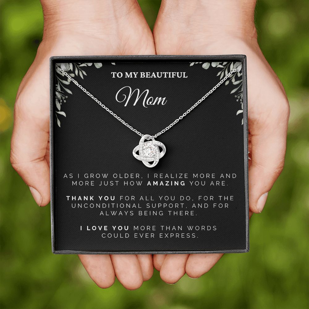 Love Knot Necklace for Mom