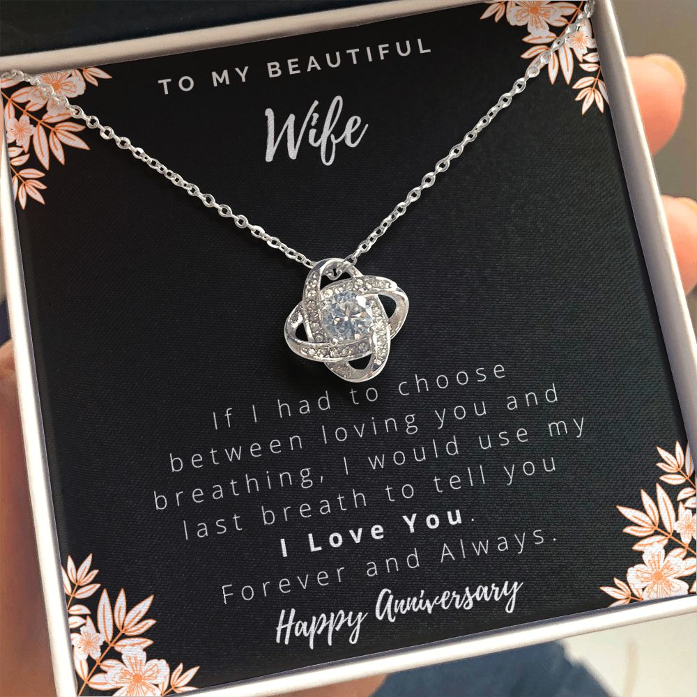 Wife Anniversary (1000 × 1000 px) ET Love Knot Necklace