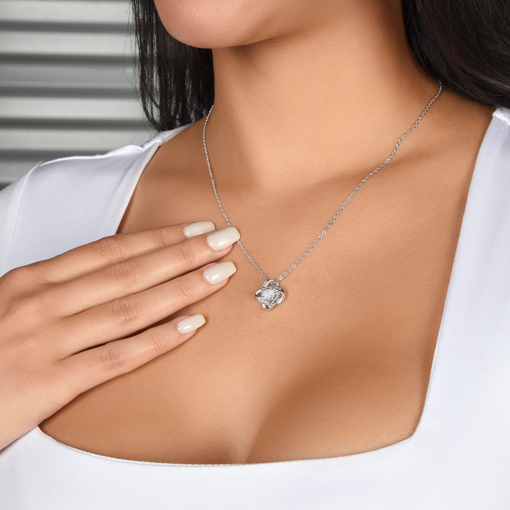 Love Knot Necklace for Mom