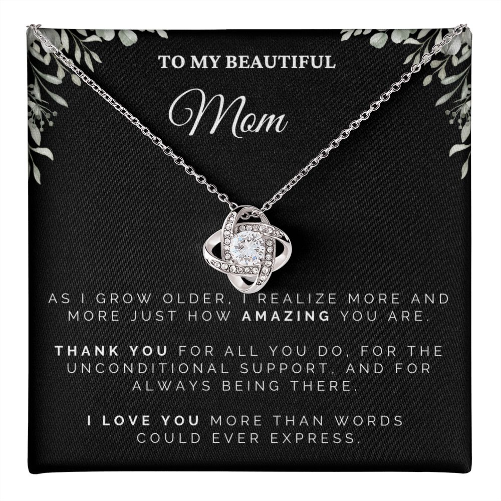 Love Knot Necklace for Mom