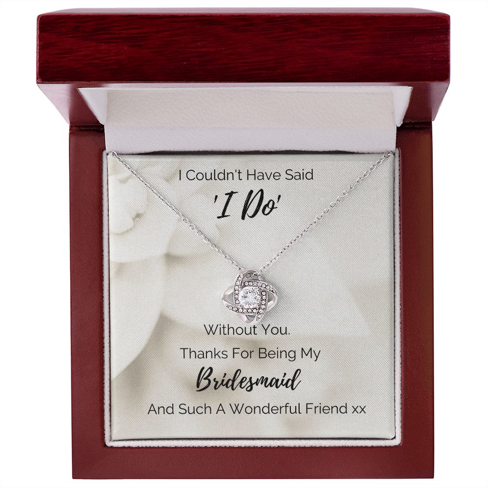 Thank You Bridesmaid Necklace