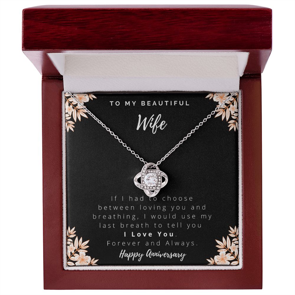 Wife Anniversary (1000 × 1000 px) ET Love Knot Necklace
