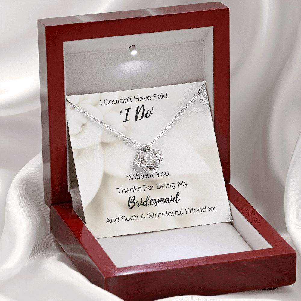 Thank You Bridesmaid Necklace