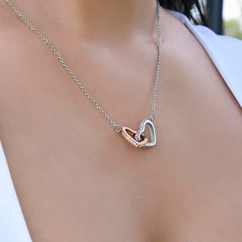 My Dreams Came True - Linking Heart Necklace for Dog Mom