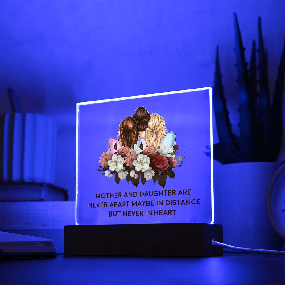 Mother Daughter Plaque Gift