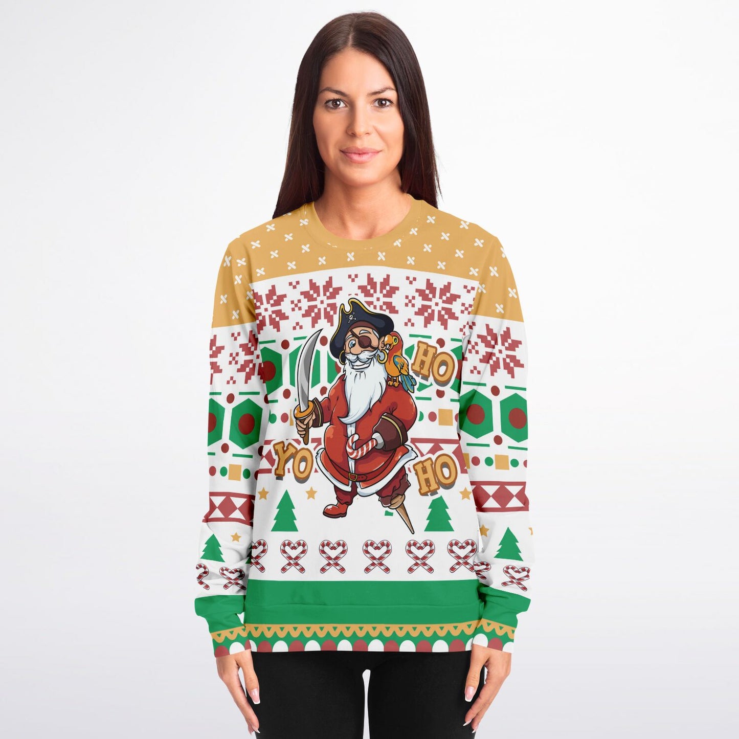 Yo Ho Ho Ugly Christmas Sweater