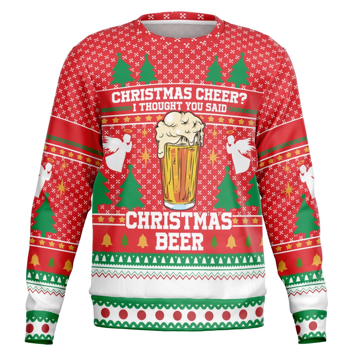Christmas Beer/Christmas Cheer Ugly Christmas Sweater