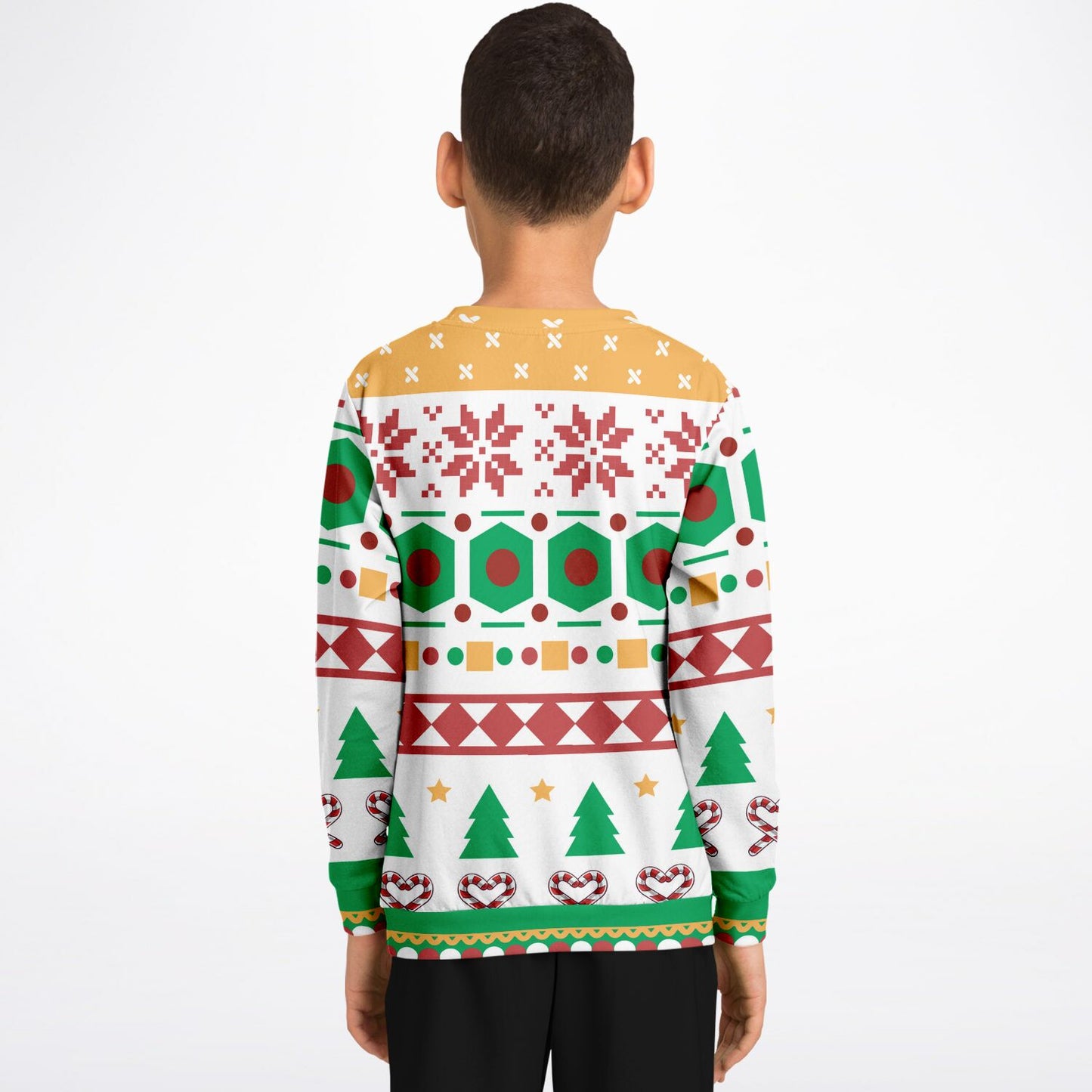 Youth Size Pirate Yo Ho Ho Ugly Christmas Sweater