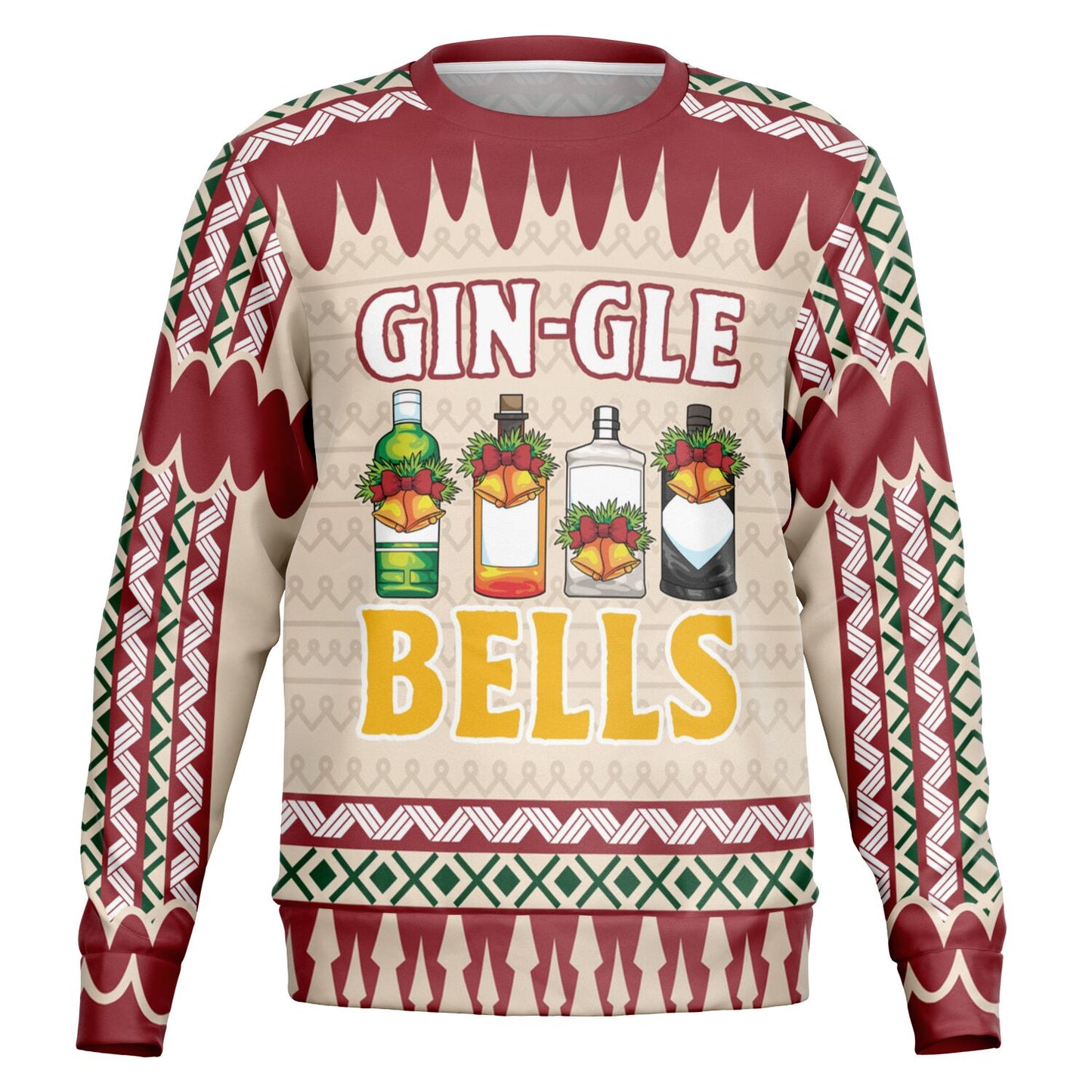 Gin Lover Gin-gle Bells Ugly Christmas Sweater