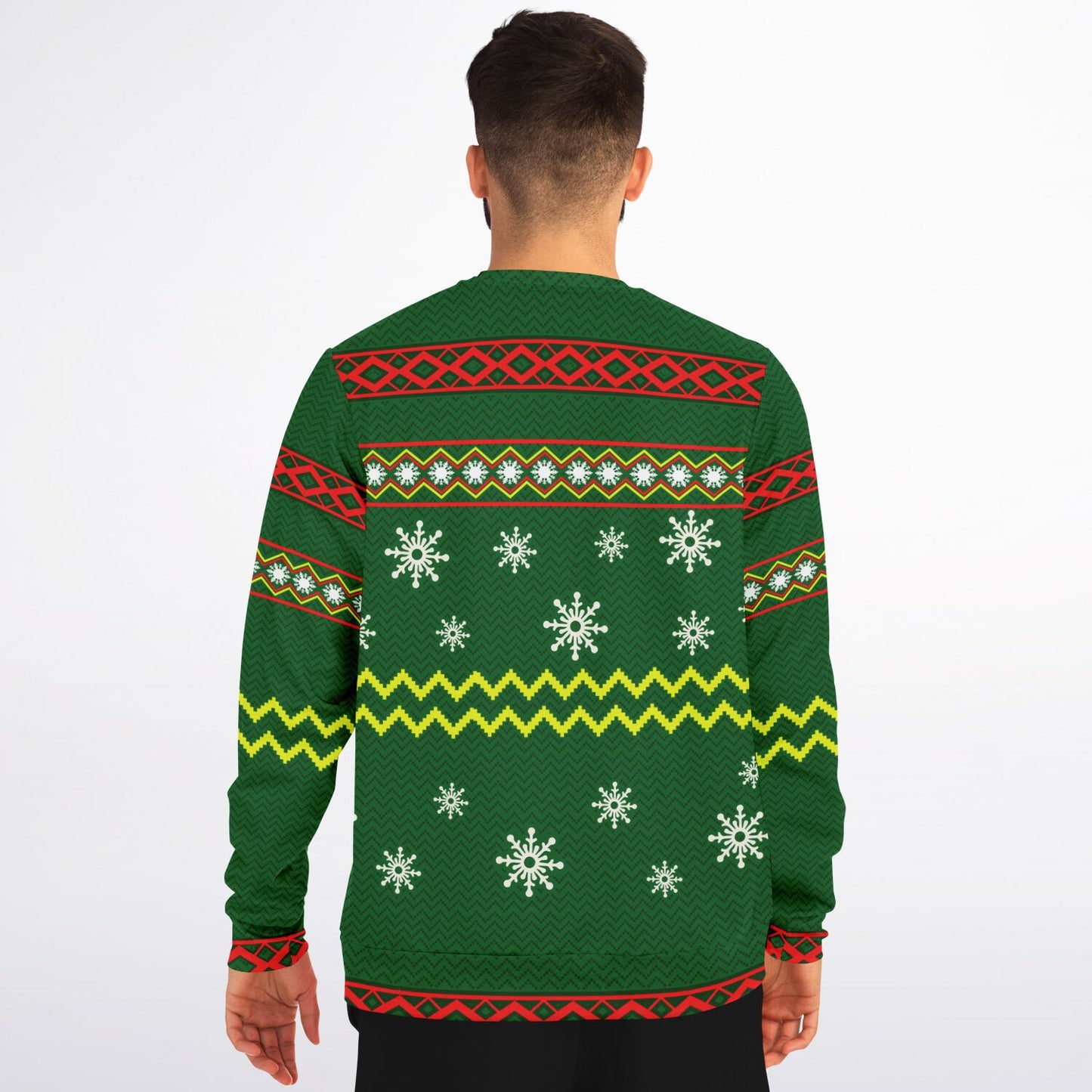 “Nice Until Proven Naughty” Ugly Christmas Sweater