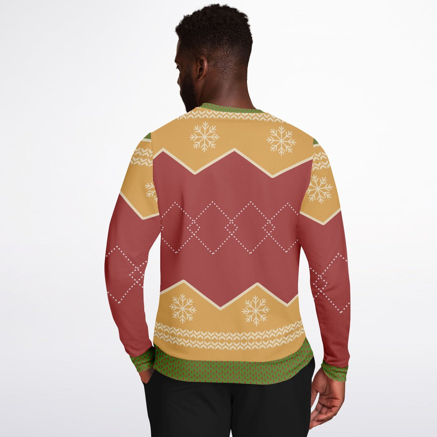 "I Run on Coffee and Christmas Cheer" Ugly Christmas Sweater
