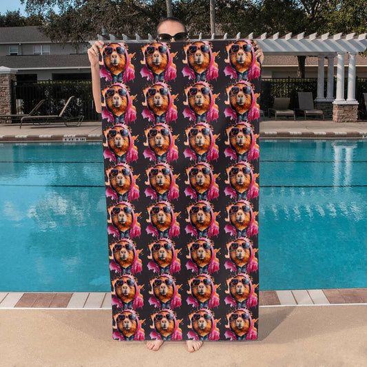Capybara Bath Towel