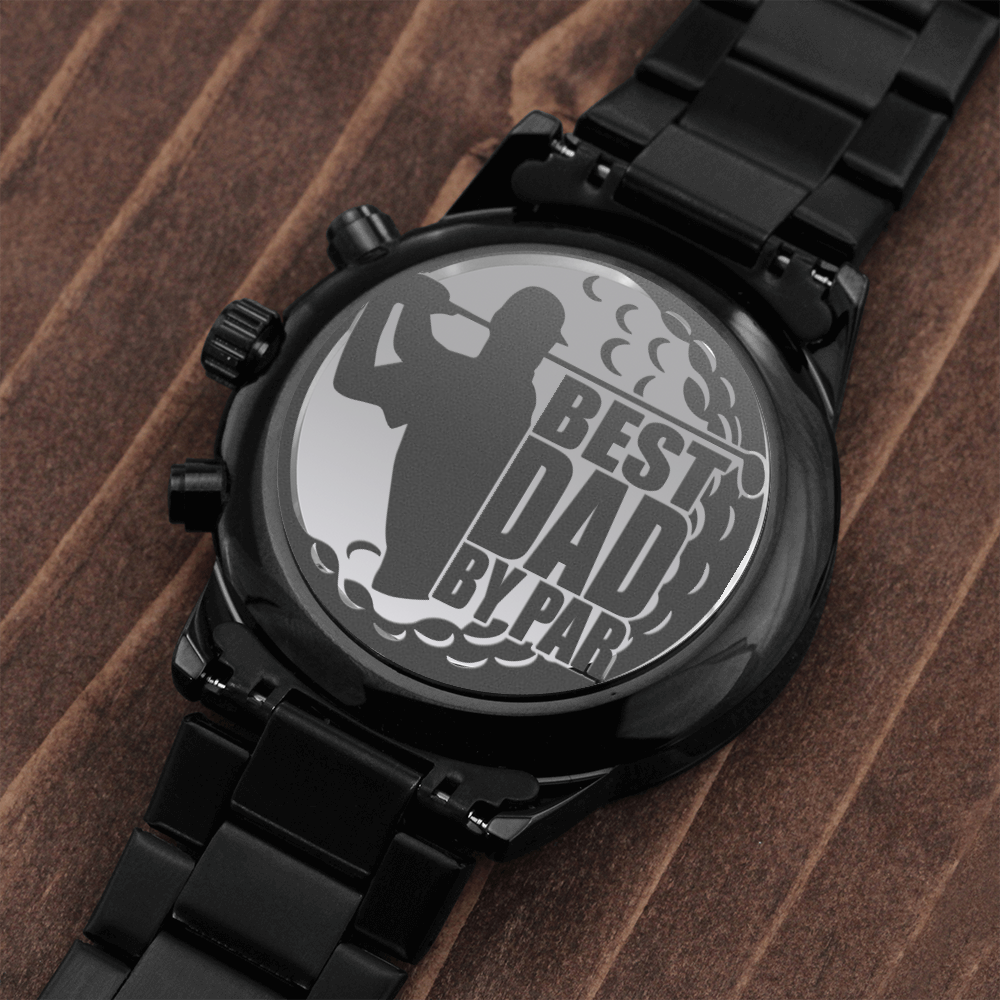 Best Dad by Par - Gift Watch for Dad