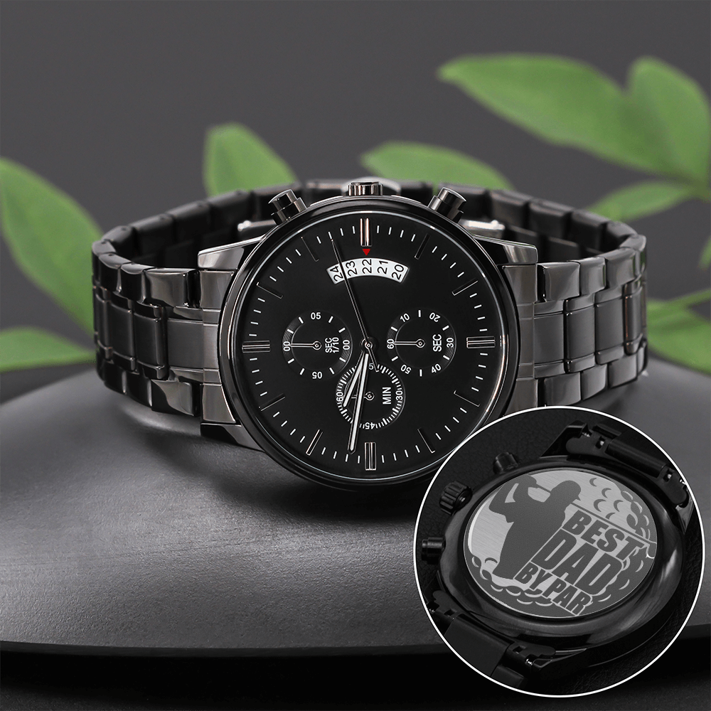 Best Dad by Par - Gift Watch for Dad