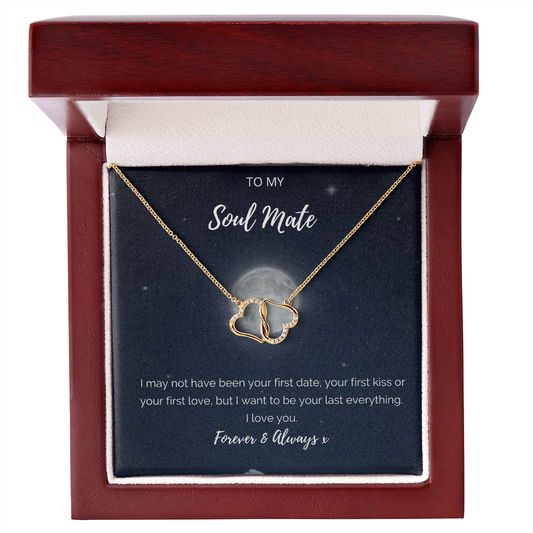 Soul Mate Ever Lasting Love Heart Necklace