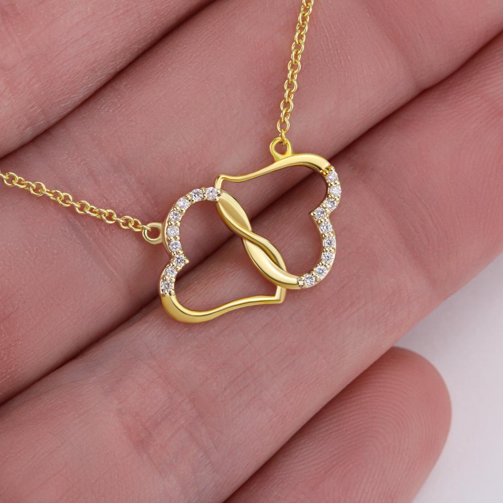 Gold Ever Lasting Love Necklace for Wife