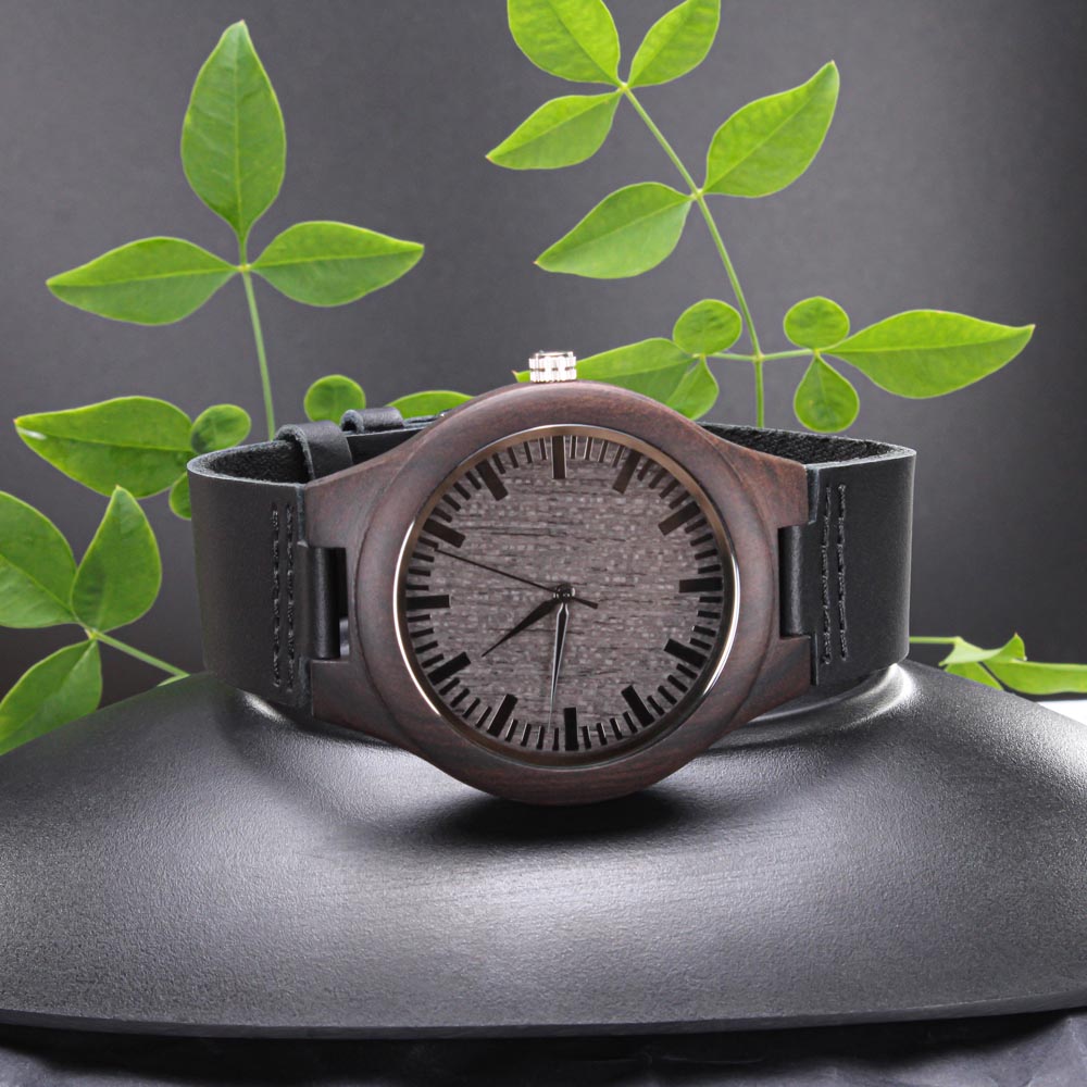 Wooden Watch Gift for Future Husband