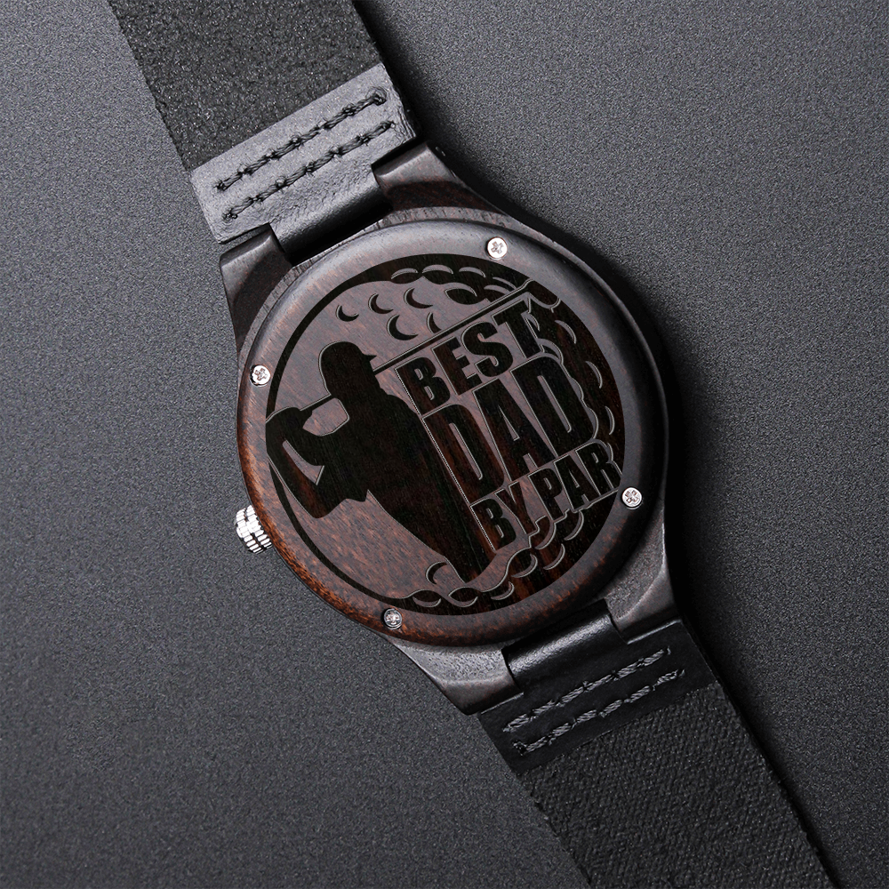 Best Dad by Par Watch - Golf Gift for Dad