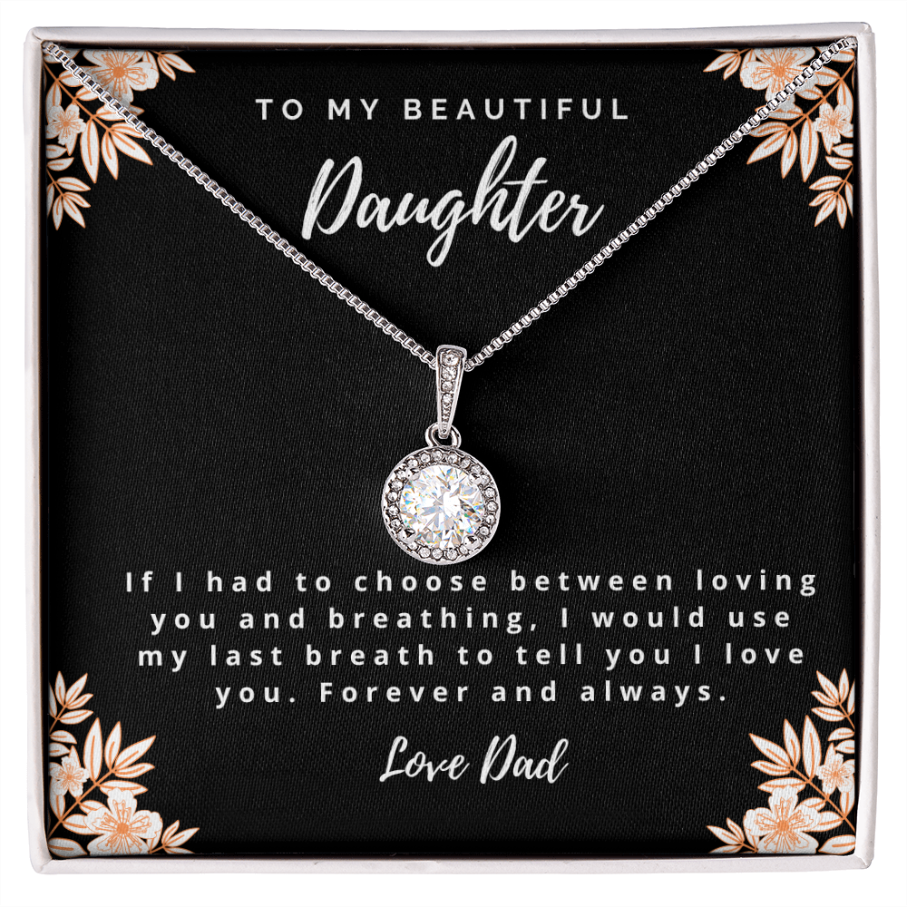 Dad to Daughter Eternal Hope Necklace