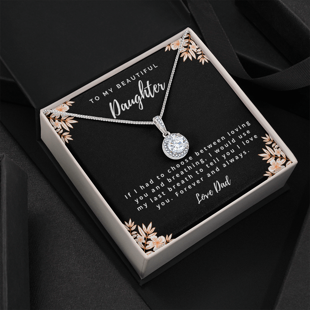 Dad to Daughter Eternal Hope Necklace