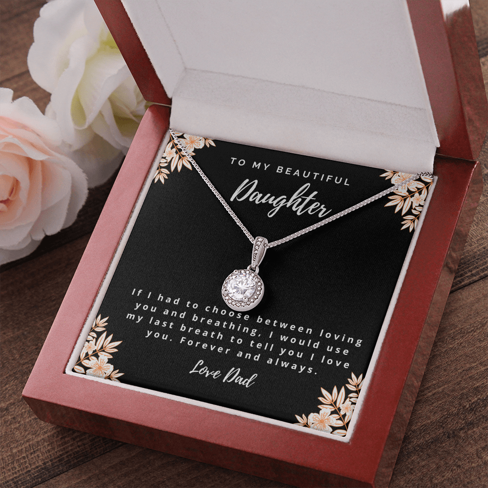 Dad to Daughter Eternal Hope Necklace