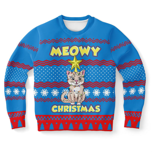 Meowy Christmas Ugly Christmas Sweater