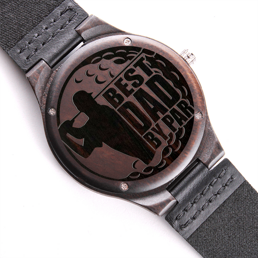 Best Dad by Par Watch - Golf Gift for Dad