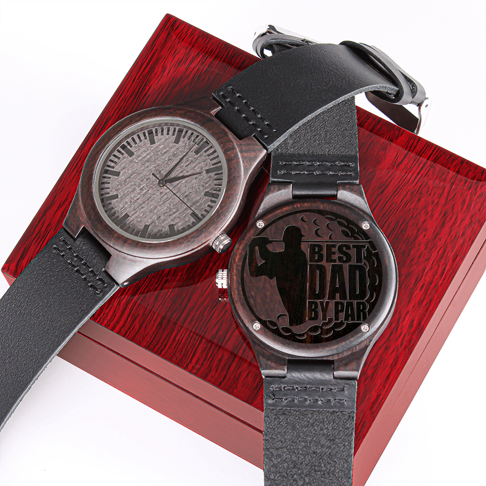 Best Dad by Par Watch - Golf Gift for Dad