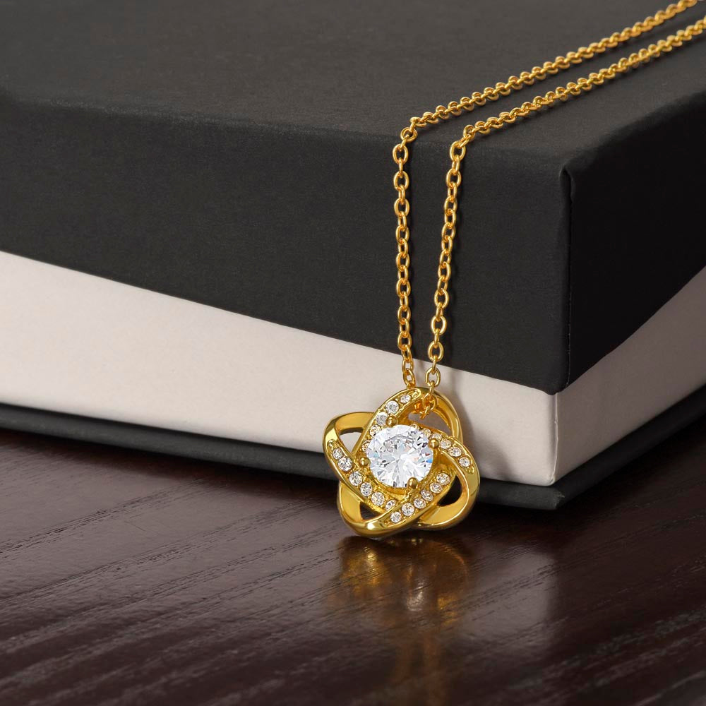 Love Knot - Mom to Daughter Necklace