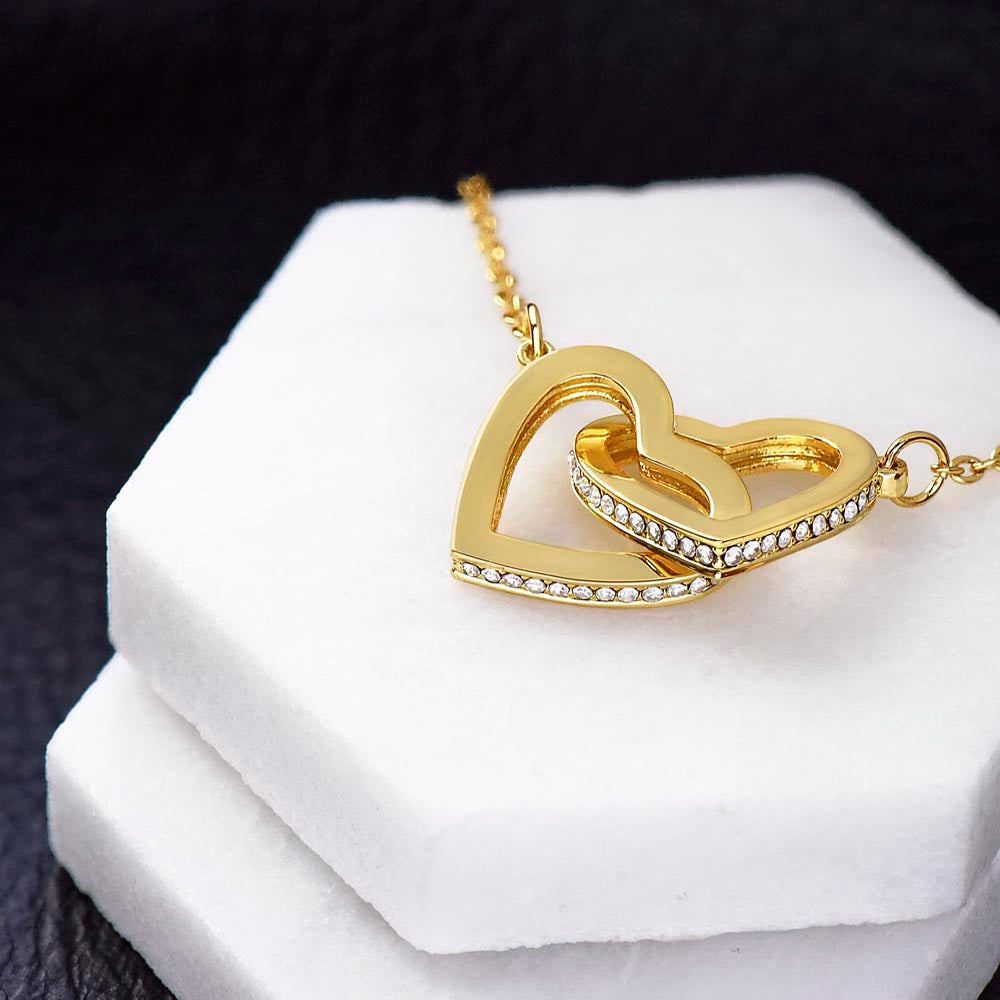 Always There Necklace Gift for Granddaughter from Grandmother Grandfather with Meaningful Message Card